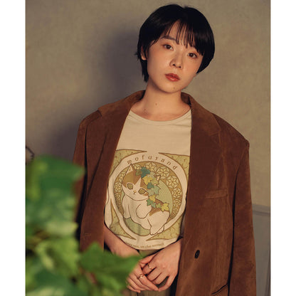 mofusand Art Nouveau Style T-shirt Ivy (Natural)