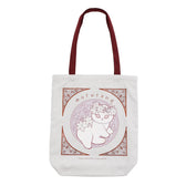 mofusand Art Nouveau Style Tote Bag Lily (Dusty Pink)