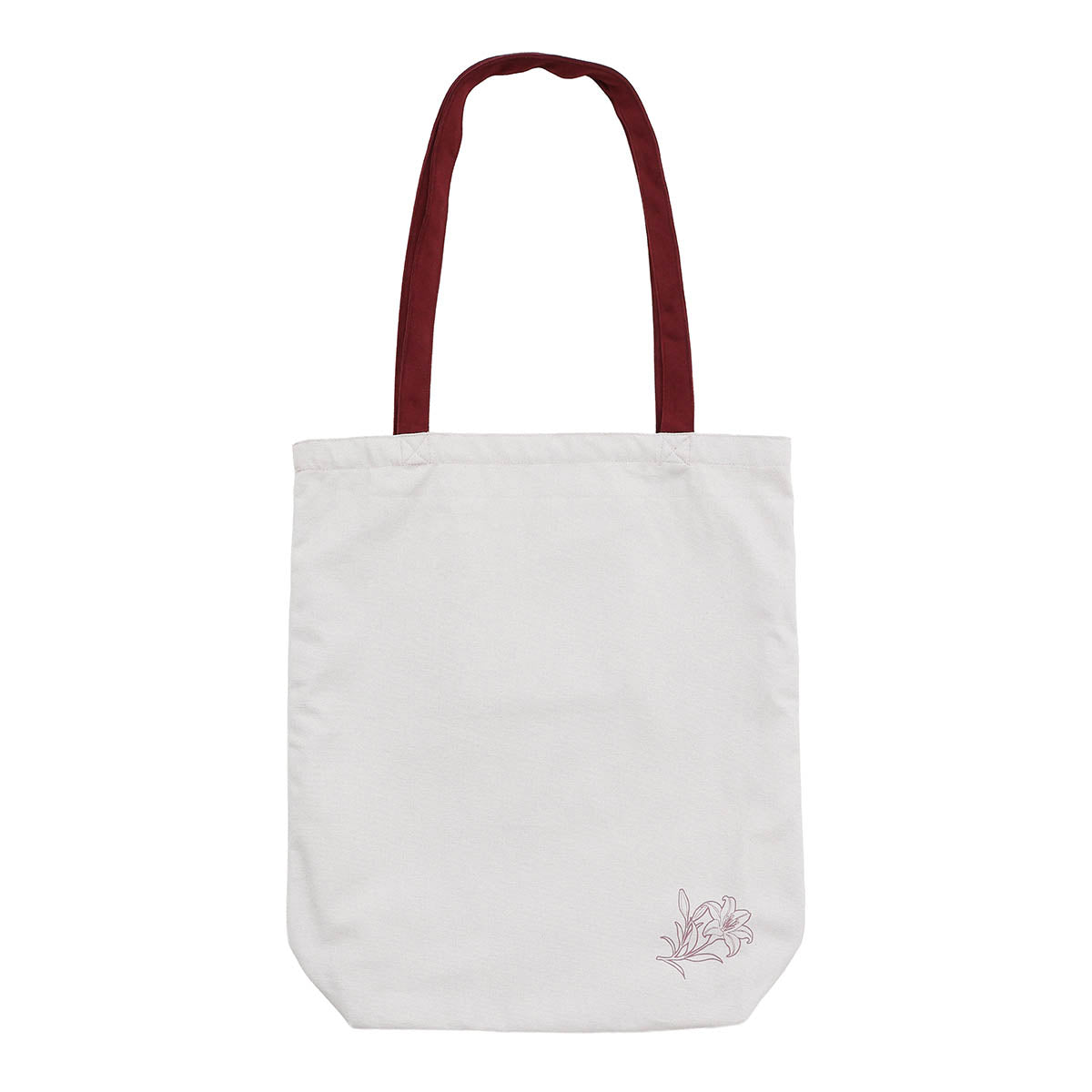 mofusand Art Nouveau Style Tote Bag Lily (Dusty Pink)