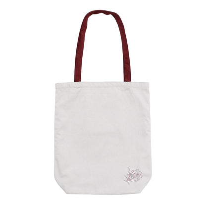 mofusand Art Nouveau Style Tote Bag Lily (Dusty Pink)