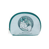 mofusand 新藝術風 收納包 常春藤（鼠尾草綠）