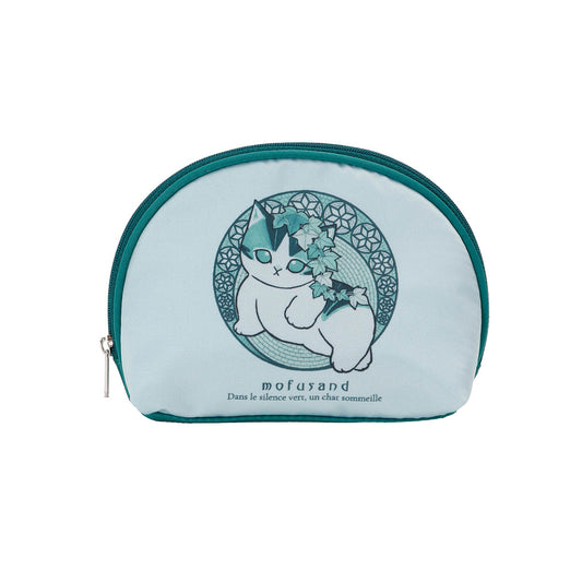 mofusand Art Nouveau Style Pouch Ivy (Sage Green)