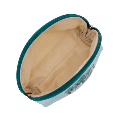 mofusand 新藝術風 收納包 常春藤（鼠尾草綠）