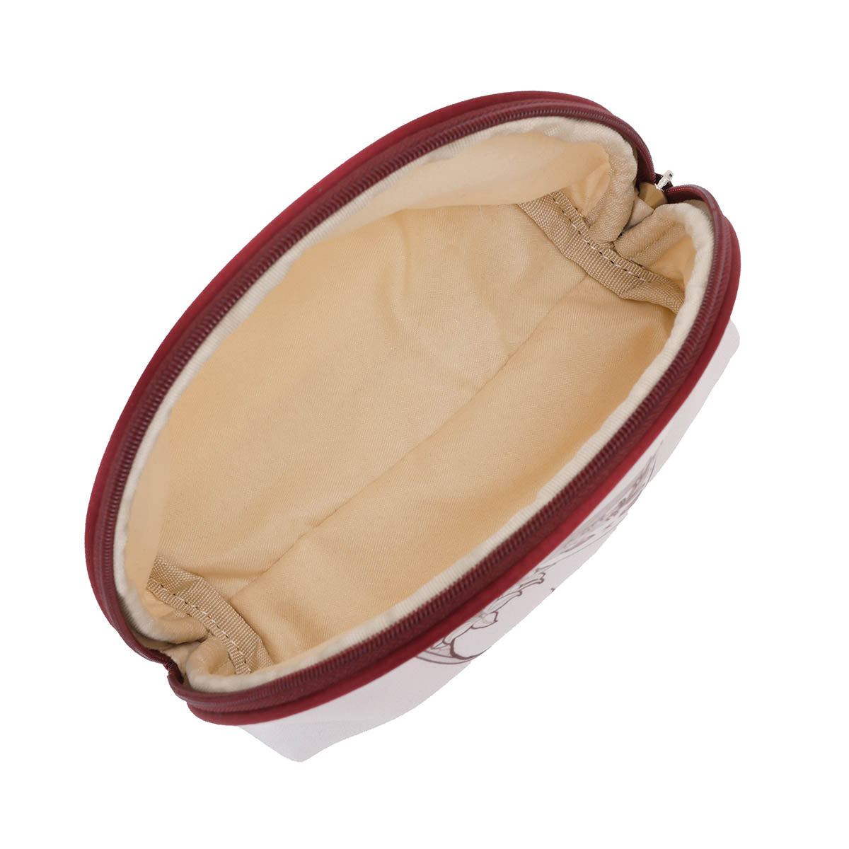 mofusand アールヌーヴォー風 ポーチ リリー ダスティピンク