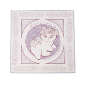 mofusand Art Nouveau Style Scarf Lily (Mauve Beige)