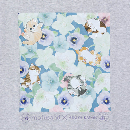 mofusand × HIBIYA-KADAN T-Shirt Winter Origin Grey