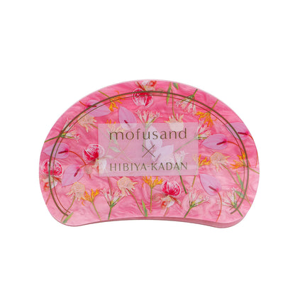 mofusand × HIBIYA-KADAN Marble Hair Clip Roasted Aroma Rose