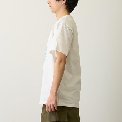 mofusand なにもわるくにゃい Tシャツ 洗濯物だいすきにゃん ホワイト