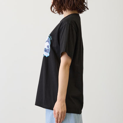 mofusand なにもわるくにゃい Tシャツ トイレットペーパーだいすきにゃん ブラック