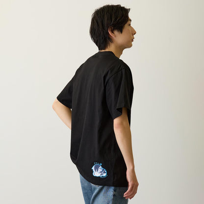 mofusand なにもわるくにゃい Tシャツ トイレットペーパーだいすきにゃん ブラック
