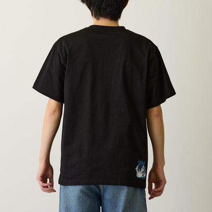 mofusand なにもわるくにゃい Tシャツ トイレットペーパーだいすきにゃん ブラック