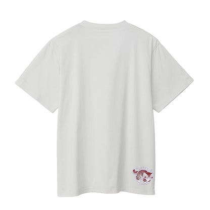 mofusand なにもわるくにゃい Tシャツ 花瓶だいすきにゃん グレー