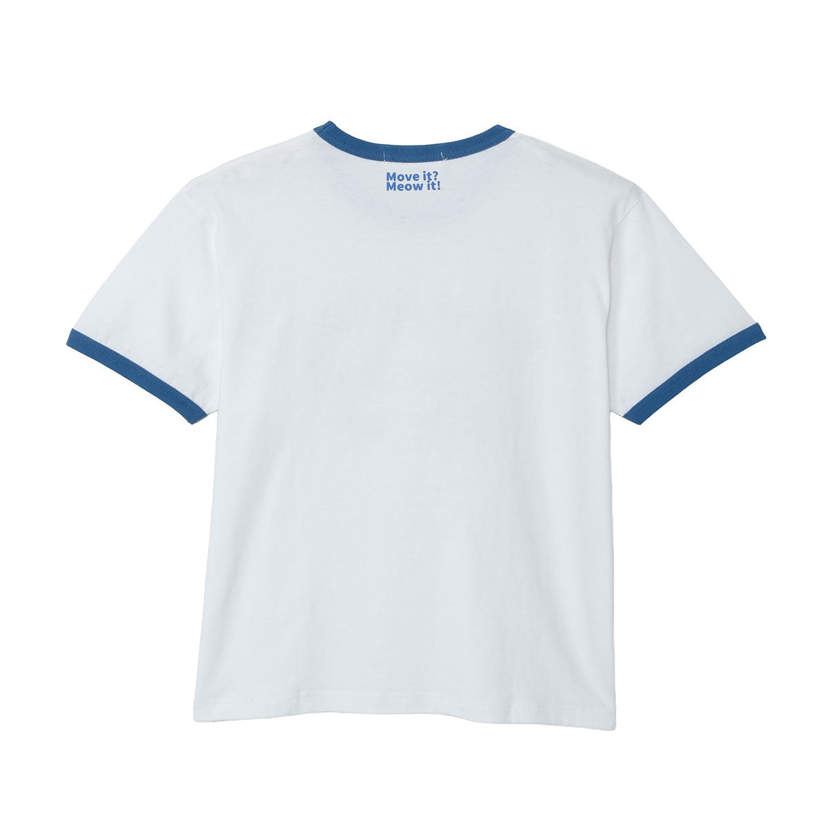 mofusand Nyanto! Moving Service T-Shirt Mooving White