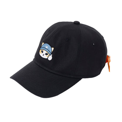 mofusand 喵托！搬家服務 帽子 幹得好貓 黑色