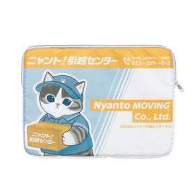 mofusand ニャント！引越センター マルチケース HP風 ブルー