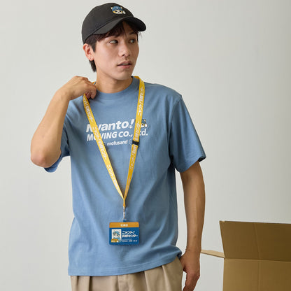 mofusand 喵托！搬家服務 ID卡套 員工證 海軍藍