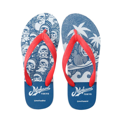 mofusand BOARD SHARK! 비치샌들 SURFING CLUB 블루