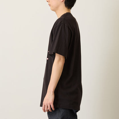mofusand Tシャツ ネコビィル ブラック