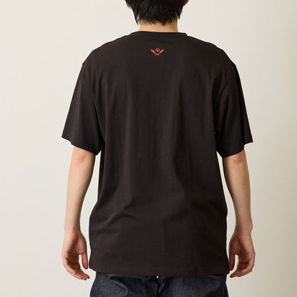 mofusand Tシャツ ネコビィル ブラック