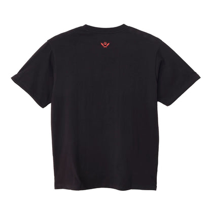 mofusand Tシャツ ネコビィル ブラック