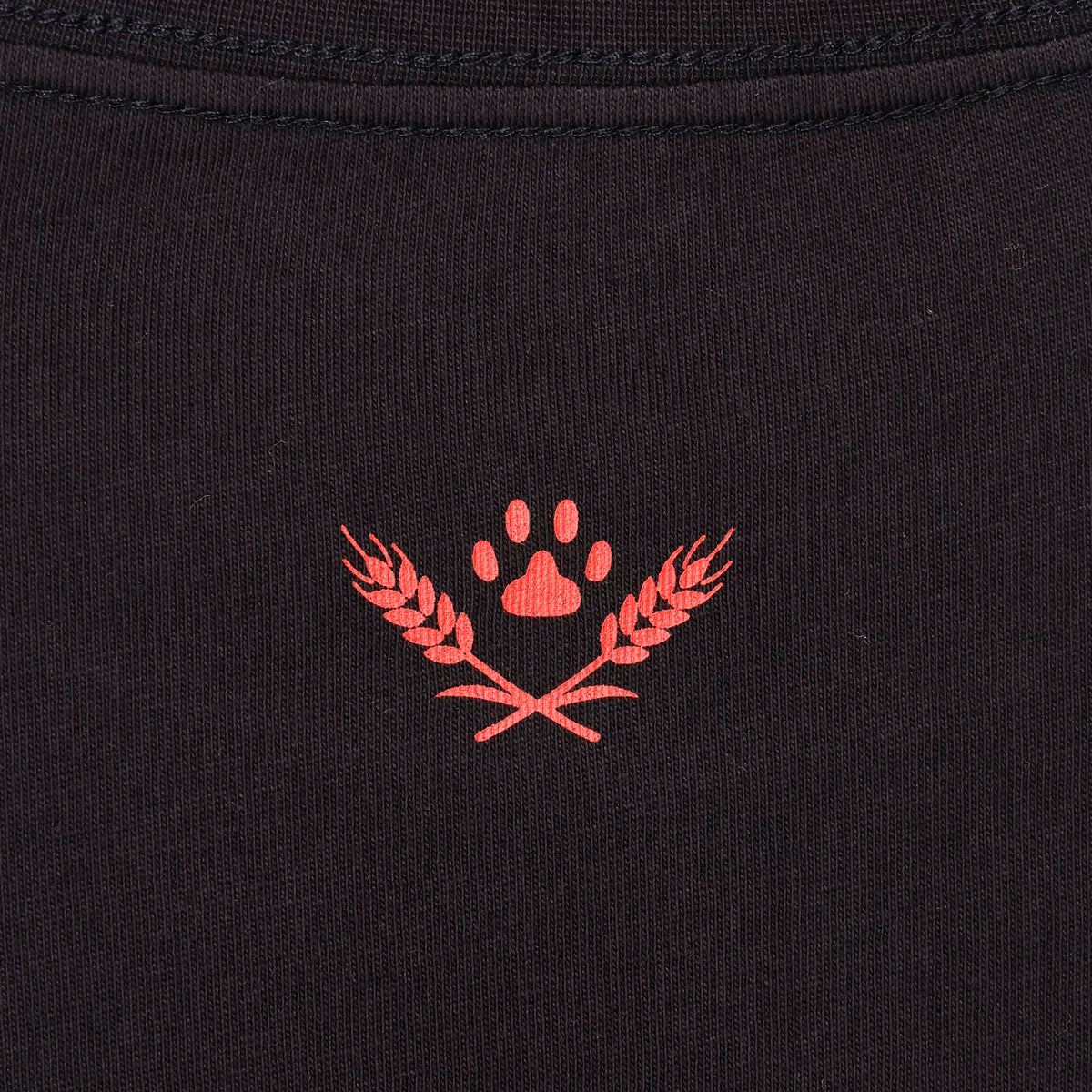 mofusand Tシャツ ネコビィル ブラック