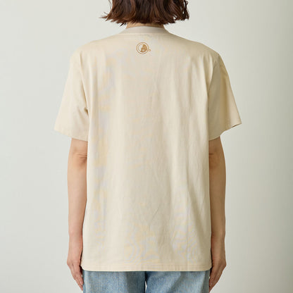 mofusand Tシャツ ネコカレー ナチュラル
