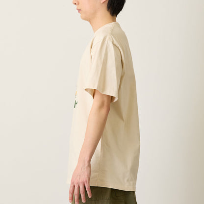 mofusand Tシャツ ネコカレー ナチュラル