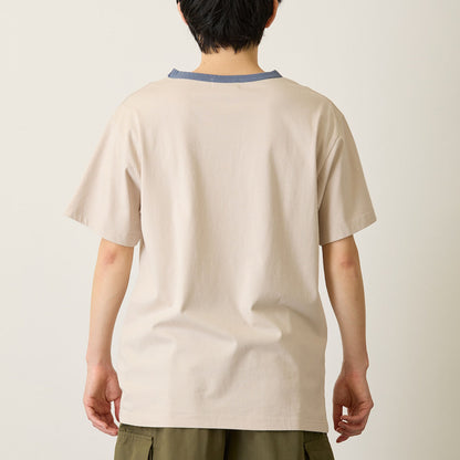 mofusand BOARD SHARK! 티셔츠 CHILL OUT 모카