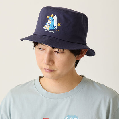 mofusand BOARD SHARK! 버킷햇 SURFING NYAN 네이비
