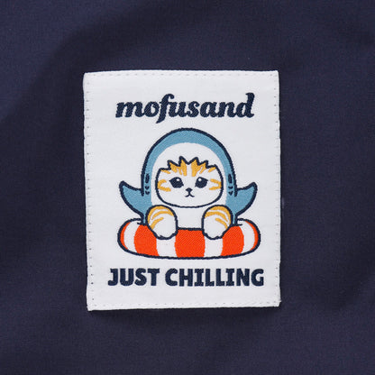 mofusand BOARD SHARK! 쇼트 팬츠 JUST CHILLING 블루