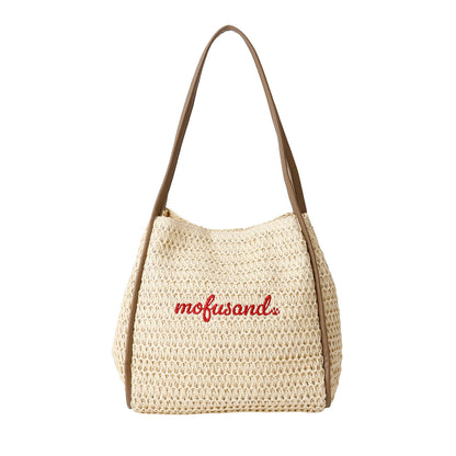 mofusand 草编包 草莓 原色