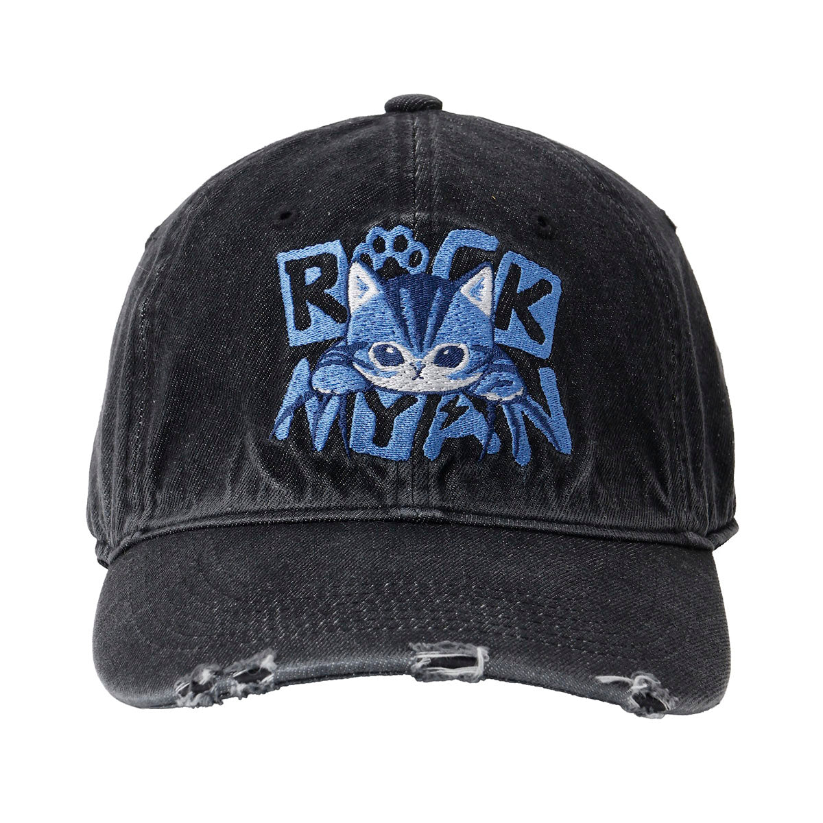 mofusand  キャップ ROCKNYAN ブラック