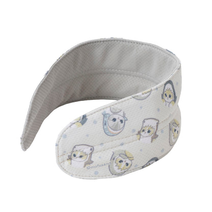 mofusand Neck Cooler Shark Meow All-over Pattern Natural
