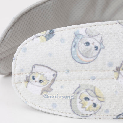 mofusand Neck Cooler Shark Meow All-over Pattern Natural