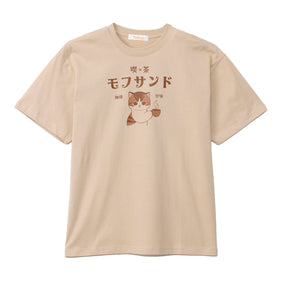 mofusand  Tシャツ  喫茶モフサンド ナチュラル