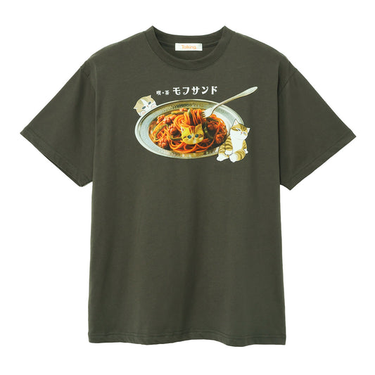 mofusand T-Shirt Nyapolitan Charcoal