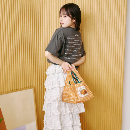 mofusand 에코백 냐폴리탄 오렌지