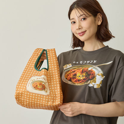 mofusand 에코백 냐폴리탄 오렌지