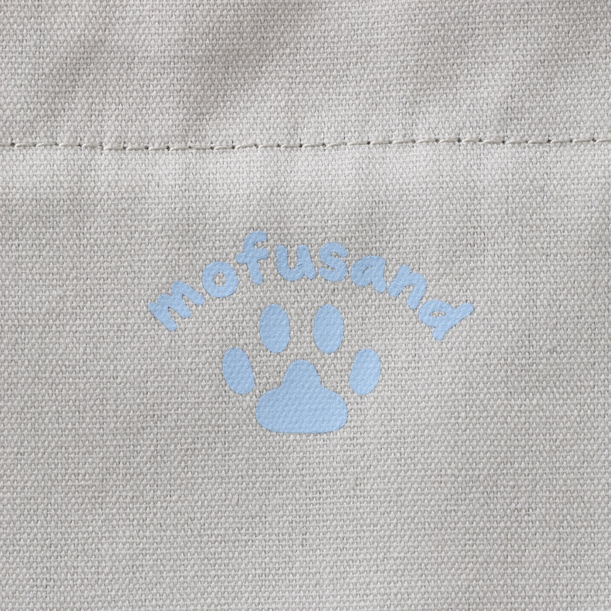mofusand 렌티큘러 토트백 MISCHIEF CAT 내추럴