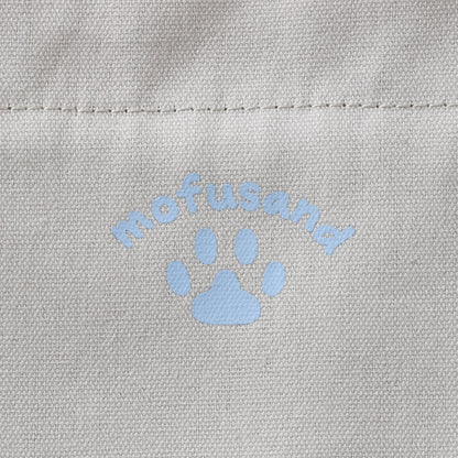 mofusand 렌티큘러 토트백 MISCHIEF CAT 내추럴