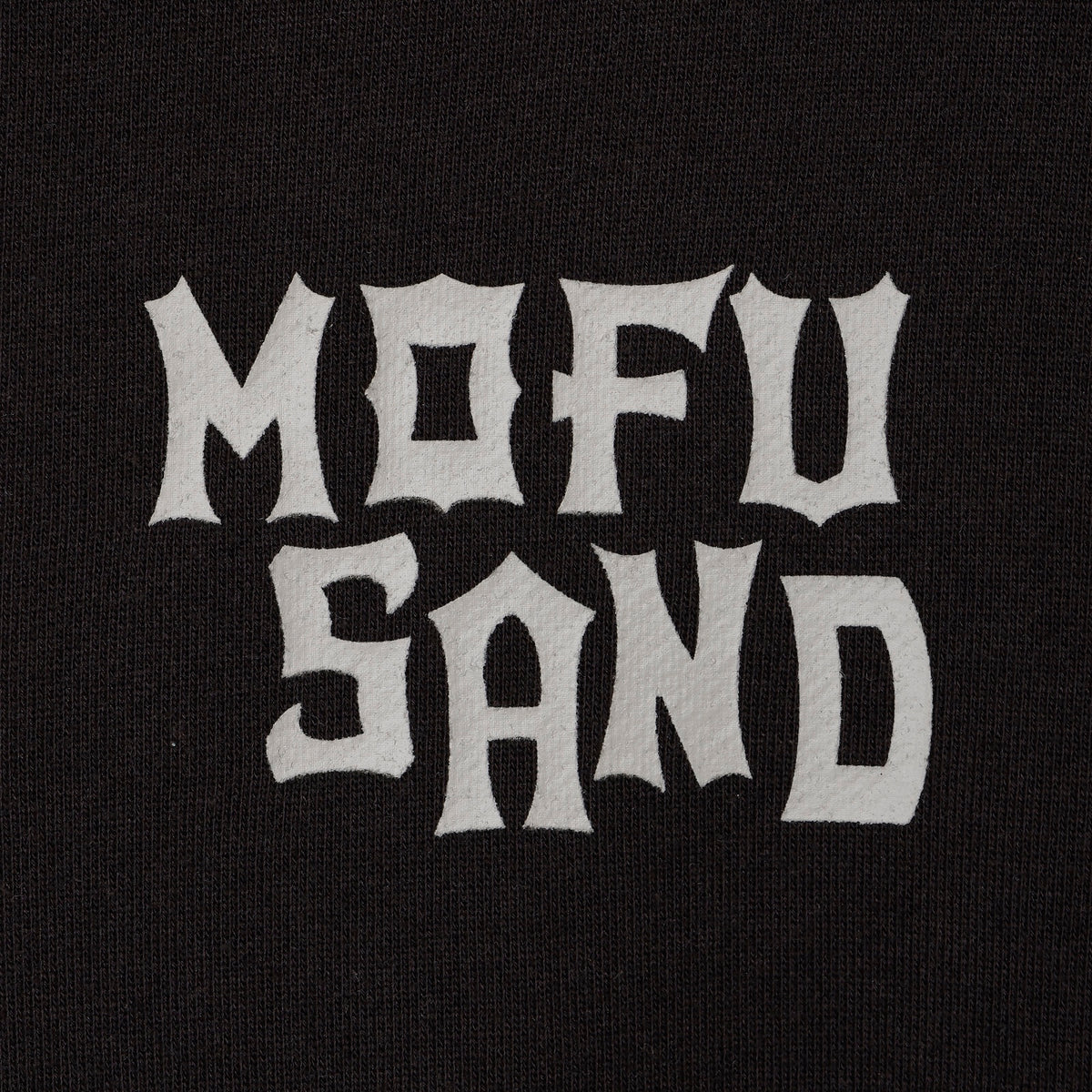 mofusand ジップパーカー STARING CAT ブラック