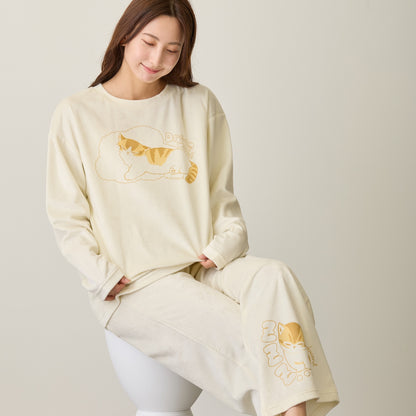 mofusand Dream well 룸웨어 세트 내추럴