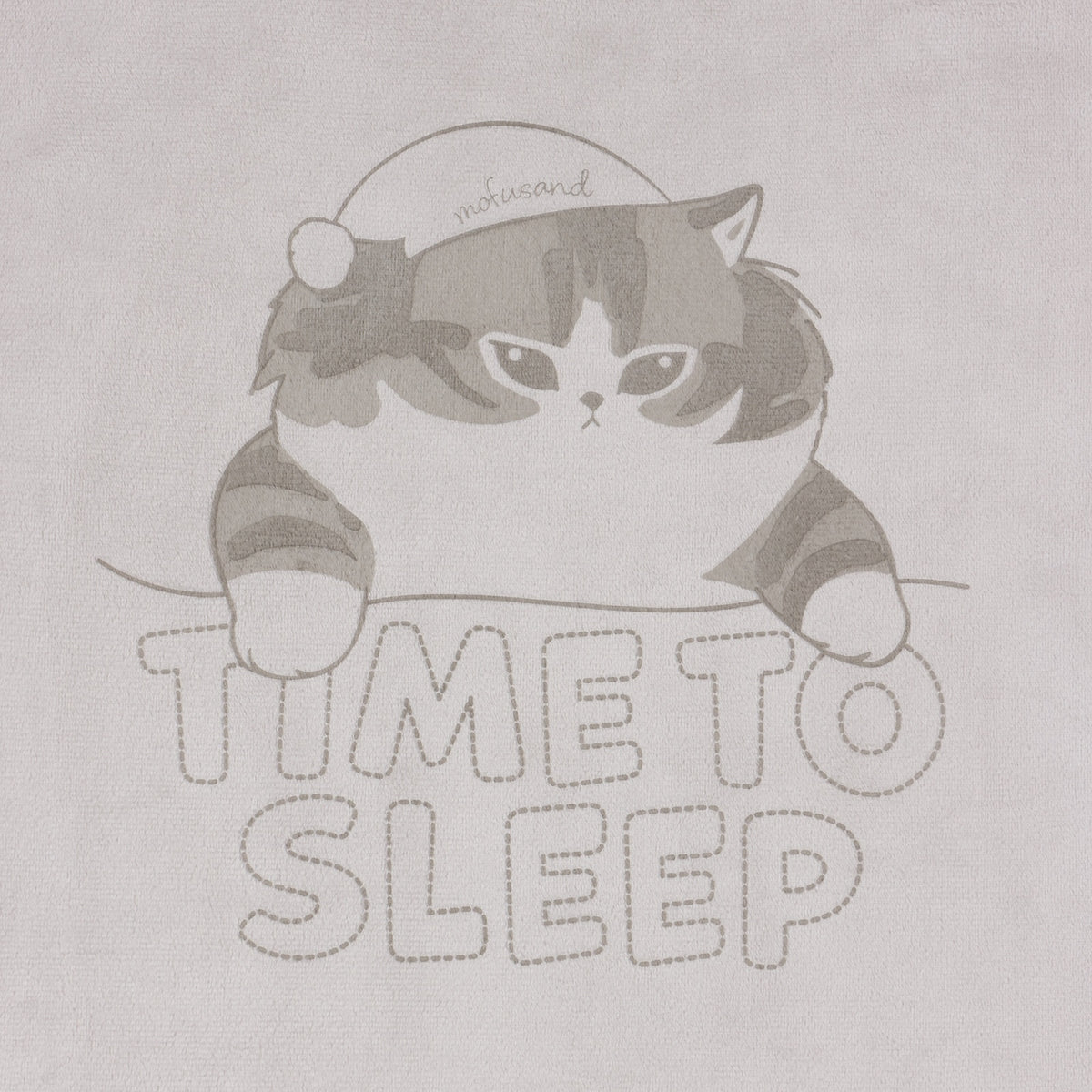 mofusand TIME TO SLEEP 룸웨어 세트 그레이