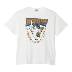 mofusand Tシャツ NYAW ホワイト