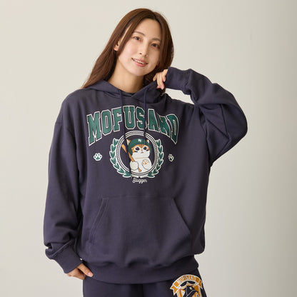 mofusand スウェットパーカー Slugger ネイビー