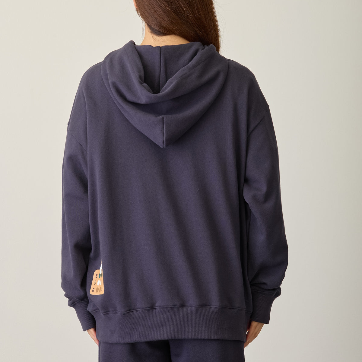 mofusand スウェットパーカー Slugger ネイビー