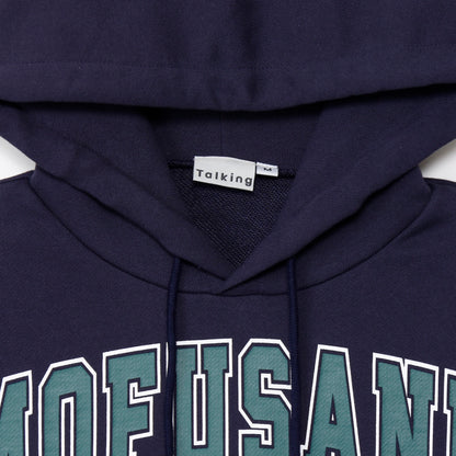 mofusand スウェットパーカー Slugger ネイビー