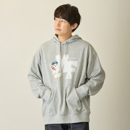 mofusand スウェットパーカー gold glover モクグレー