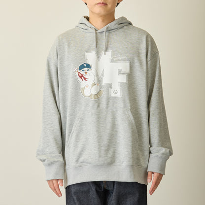 mofusand スウェットパーカー gold glover モクグレー