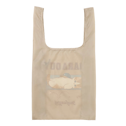 mofusand Reusable Shopping Bag (DARA OUT, Beige)